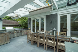 Covered patio at 6389 Elm Street, Kerrisdale, Vancouver West
