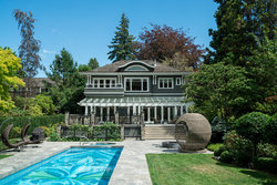 Versace lap pool at 6389 Elm Street, Kerrisdale, Vancouver West