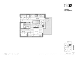 1-bedroom at 1770 Pendrell, Downtown VW, Vancouver West