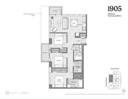 pendrell-004 at 1770 Pendrell, Downtown VW, Vancouver West