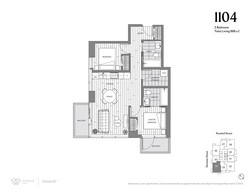 2-bed-001 at 1770 Pendrell, Downtown VW, Vancouver West