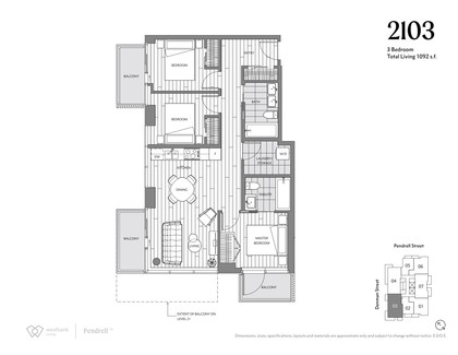 pendrell-005 at 1770 Penderall, Downtown VW, Vancouver West