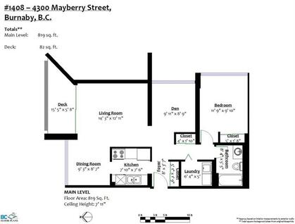 262506423-18 at 1408 - 4300 Mayberry, Metrotown, Burnaby South