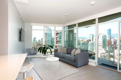 the_mark_-_living_room__1_ at 2603 - 1372 Seymour Street, Downtown VW, Vancouver West