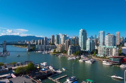 the_mark_-_view_water_and_city___1_ at 2603 - 1372 Seymour Street, Downtown VW, Vancouver West