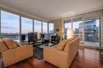 Living room at 2101 - 1328 Marinaside Crescent, Yaletown, Vancouver West