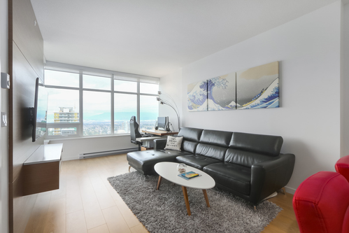 5808-6461 Telford Avenue - Living Room at 5808 - 6461 Telford Avenue, Metrotown, Burnaby South 5808-6461 Telford Avenue - Living Room at 5808 - 6461 Telford Avenue, Metrotown, Burnaby South