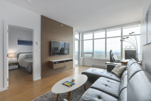 5808-6461 Telford Avenue - Living Room at 5808 - 6461 Telford Avenue, Metrotown, Burnaby South 5808-6461 Telford Avenue - Living Room at 5808 - 6461 Telford Avenue, Metrotown, Burnaby South
