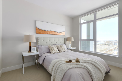 1505-8570 Rivergrass Drive, Vancouver - Master Bedroom at 1505 - 8570 Rivergrass Drive, South Marine, Vancouver East 1505-8570 Rivergrass Drive, Vancouver - Master Bedroom at 1505 - 8570 Rivergrass Drive, South Marine, Vancouver East