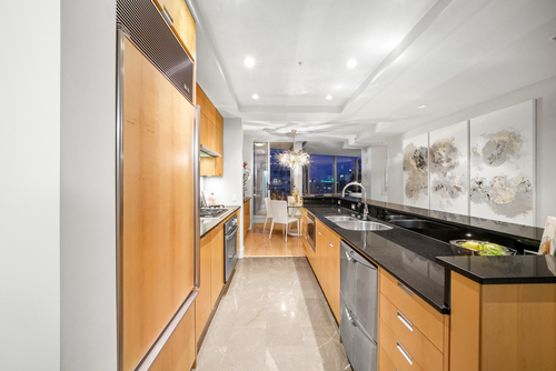 2404-1077 W. Cordova Street - Kitchen at 2404 - 1077 W Cordova Street, Coal Harbour, Vancouver West 2404-1077 W. Cordova Street - Kitchen at 2404 - 1077 W Cordova Street, Coal Harbour, Vancouver West