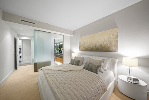 2404-1077 W. Cordova Street - Master Bedroom at 2404 - 1077 W Cordova Street, Coal Harbour, Vancouver West 2404-1077 W. Cordova Street - Master Bedroom at 2404 - 1077 W Cordova Street, Coal Harbour, Vancouver West
