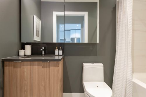 502-3430 E Kent Avenue South - Bathroom at 502 - 3430 E Kent Avenue South, South Marine, Vancouver East 502-3430 E Kent Avenue South - Bathroom at 502 - 3430 E Kent Avenue South, South Marine, Vancouver East