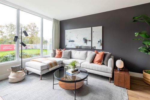 502-3430 E Kent Avenue South - Living Room at 502 - 3430 E Kent Avenue South, South Marine, Vancouver East 502-3430 E Kent Avenue South - Living Room at 502 - 3430 E Kent Avenue South, South Marine, Vancouver East