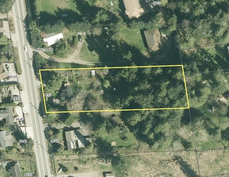 aerial at 4850 Sunshine Coast Highway, Sechelt District, Sunshine Coast