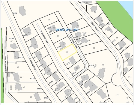 plan at 6186 Lookout Avenue, Sechelt District, Sunshine Coast