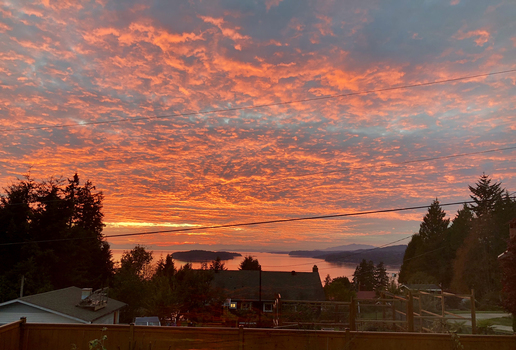 sunset2 at 5110 Betty Road, Sechelt District, Sunshine Coast