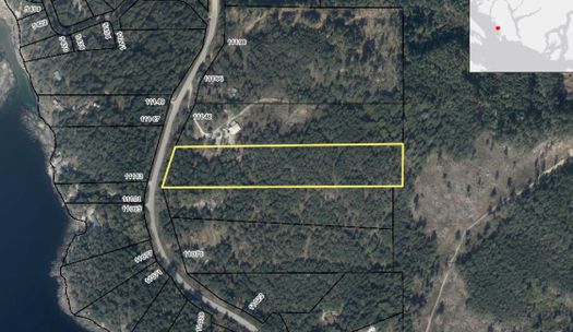 aerial at Lot A Sunshine Coast Highway, Halfmn Bay Secret Cv Redroofs, Sunshine Coast