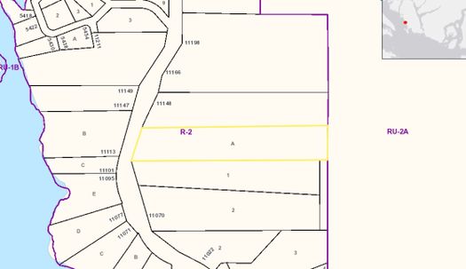 plot-map at Lot A Sunshine Coast Highway, Halfmn Bay Secret Cv Redroofs, Sunshine Coast