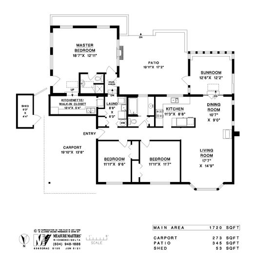 floor-plan at 6365 Oracle Road, Sechelt District, Sunshine Coast