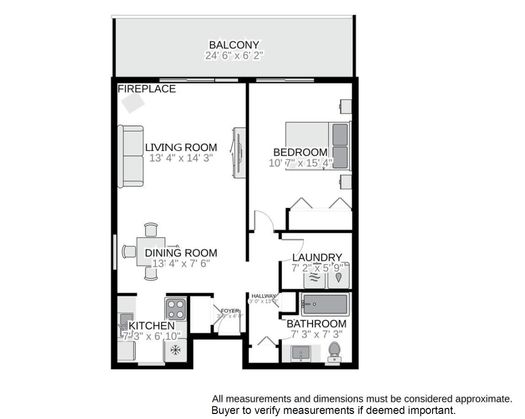 floor-plan1 at 206 - 10163 Mercer Road, Halfmn Bay Secret Cv Redroofs, Sunshine Coast