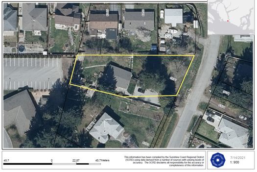 scrd-map at 5577 Winter Road, Sechelt District, Sunshine Coast