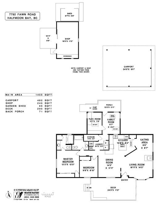 floor-plan at 7792 Fawn Road, Halfmn Bay Secret Cv Redroofs, Sunshine Coast