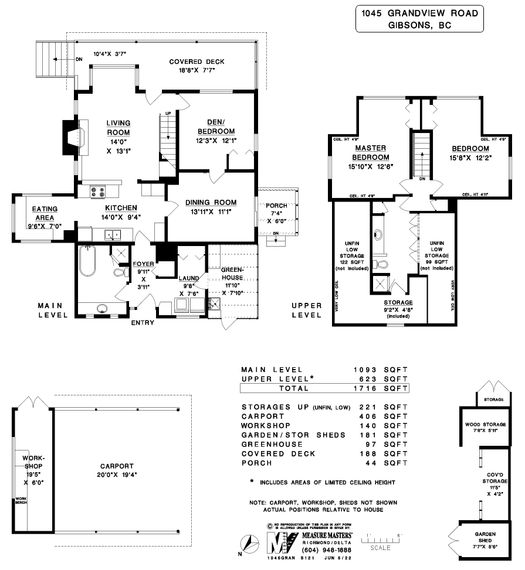 floor-plan at 1045 Grandview Road, Gibsons & Area, Sunshine Coast