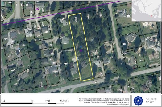 map at 1045 Grandview Road, Gibsons & Area, Sunshine Coast