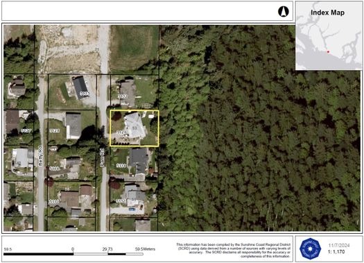 map at 5126 Pam Road, Sechelt District, Sunshine Coast