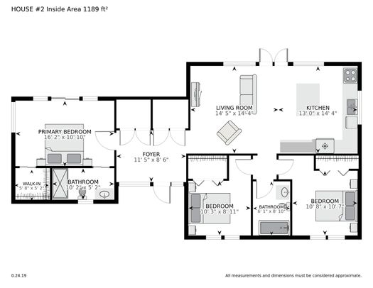 floor-plan-house-2 at 5961-5963 Ripple Way, Sechelt District, Sunshine Coast