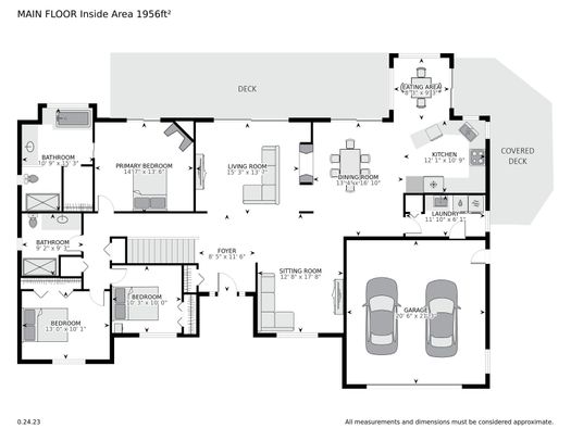 floor-plan at 6274 Fairway Avenue, Sechelt District, Sunshine Coast