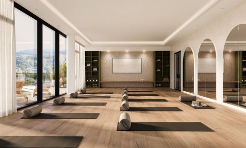 1 Market Square at Inlet District - yoga studio at 137 Buckingham Drive, Ioco, Port Moody