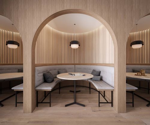 1 Market Square at Inlet District - meeting booths at 137 Buckingham Drive, Ioco, Port Moody