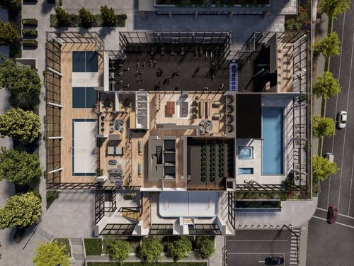 1 Market Square at Inlet District - amenity map at 137 Buckingham Drive, Ioco, Port Moody