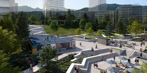 1 Market Square at Inlet District - community space 01 at 137 Buckingham Drive, Ioco, Port Moody