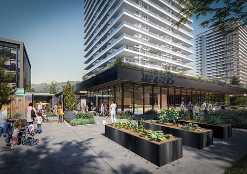 1 Market Square at Inlet District - community space 02 at 137 Buckingham Drive, Ioco, Port Moody