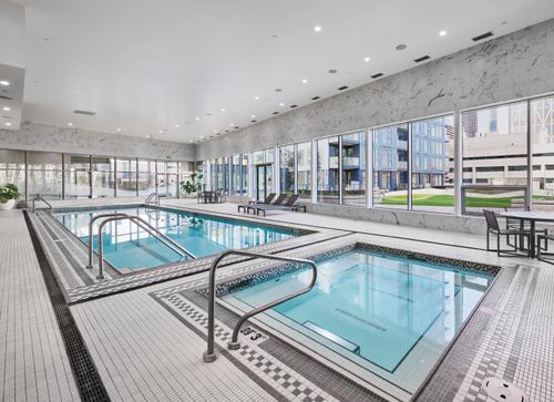 Amenities-pool at 530 3 Street Southeast, Calgary