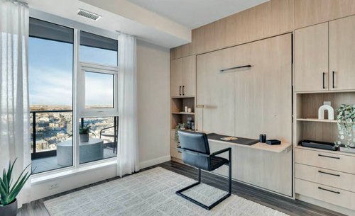 Second-bedroom-bosa at 530 3 Street Southeast, Calgary