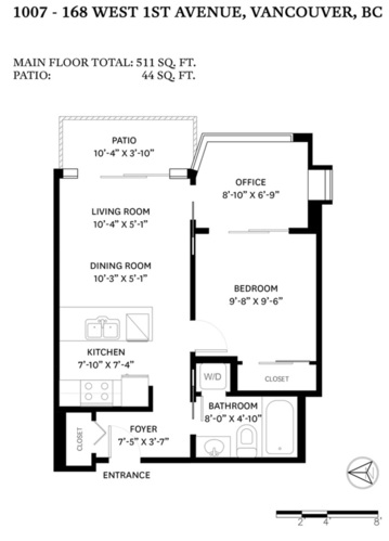 168-w-1st-avenue-false-creek-vancouver-west-25 at 1007 - 168 W 1st Avenue, False Creek, Vancouver West