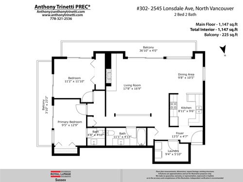 2-jpg-with-logo at 302 - 2545 Lonsdale Avenue, Upper Lonsdale, North Vancouver