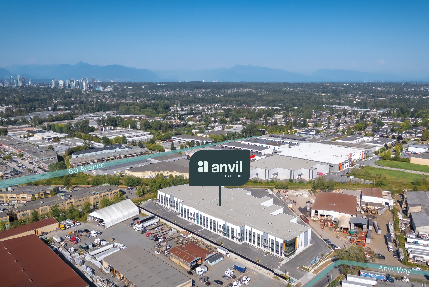 Location for Innovation of Anvil by Beedie in Surrey, BC