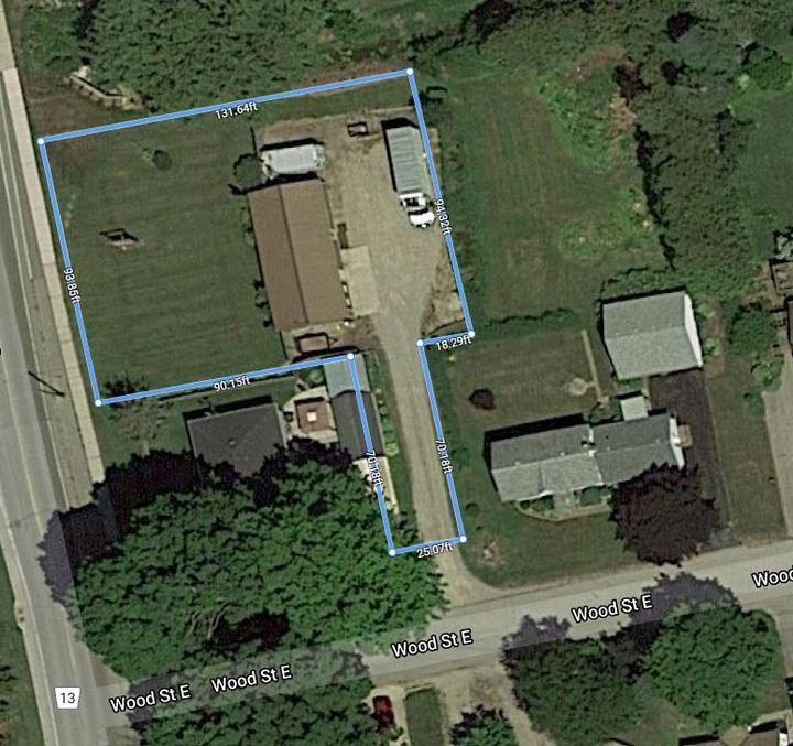 top-view at 11 Street South, Springford