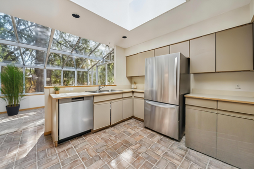 16-kitchen-staged at 4706 Meadfeild Road, Caulfeild, West Vancouver