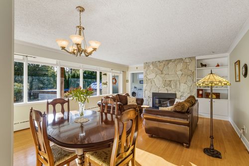 Living Room at 715 Kilkeel Place, Delbrook, North Vancouver