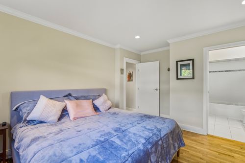 Master Bedroom at 715 Kilkeel Place, Delbrook, North Vancouver