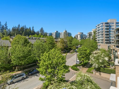 Studio suite SFU balcony view at 402 - 9298 University Crescent, Simon Fraser Univer., Burnaby North