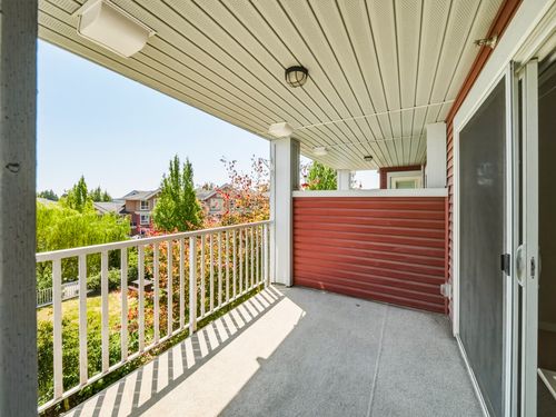 Balcony at 319 - 6480 194 Street, Clayton, Cloverdale