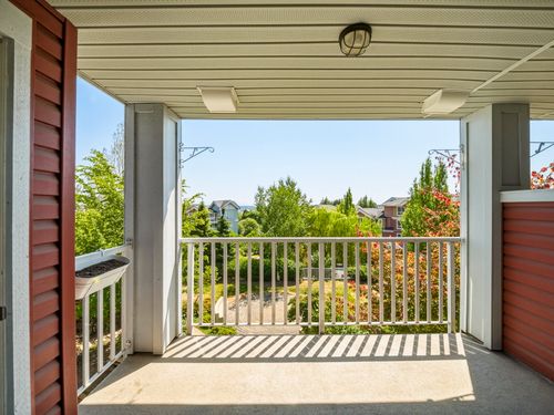 Balcony at 319 - 6480 194 Street, Clayton, Cloverdale
