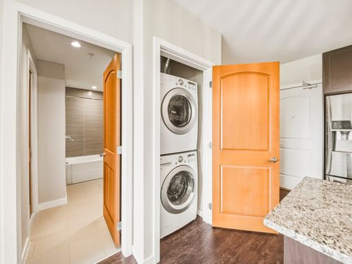 Laundry at 319 - 6480 194 Street, Clayton, Cloverdale