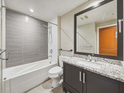 Bathroom at 319 - 6480 194 Street, Clayton, Cloverdale